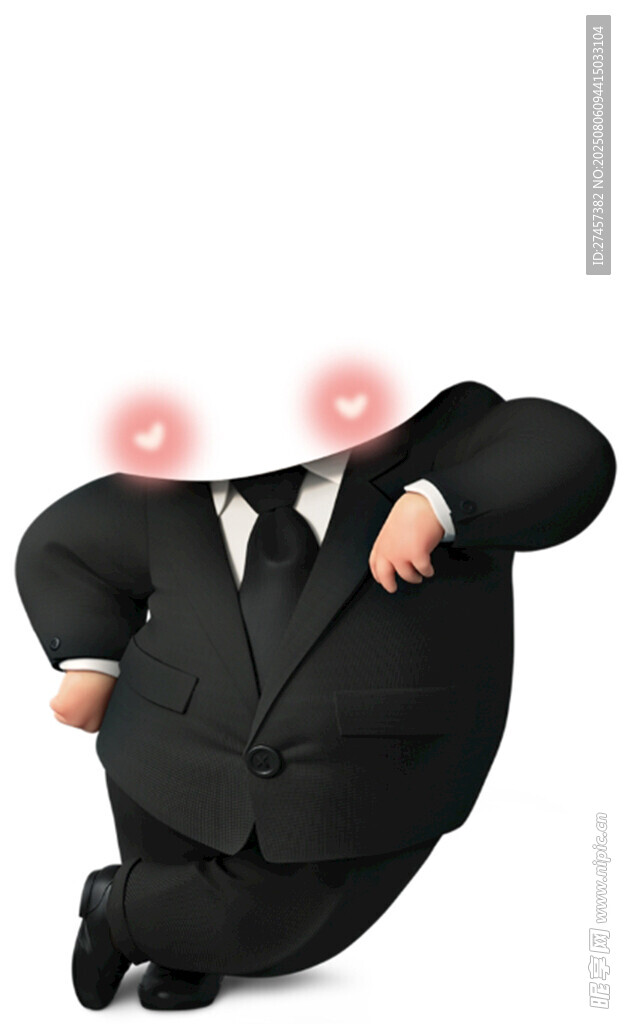 商务人士卡通形象