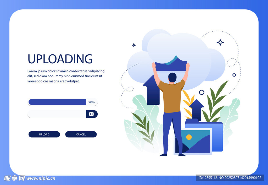 文件上传场景图