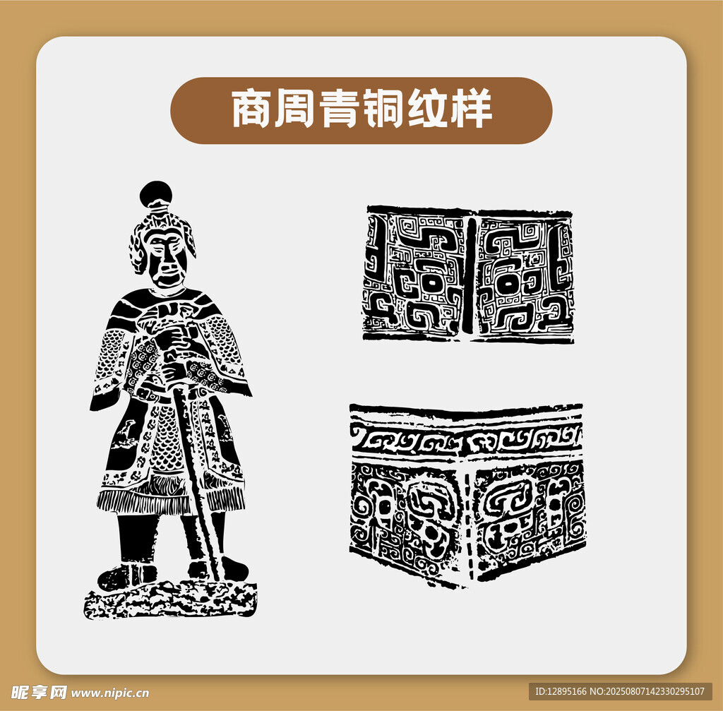 商周青铜器纹样展示