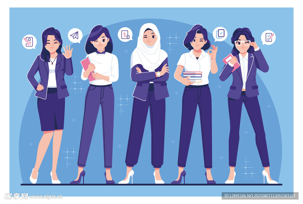 职场女性团队风采展示