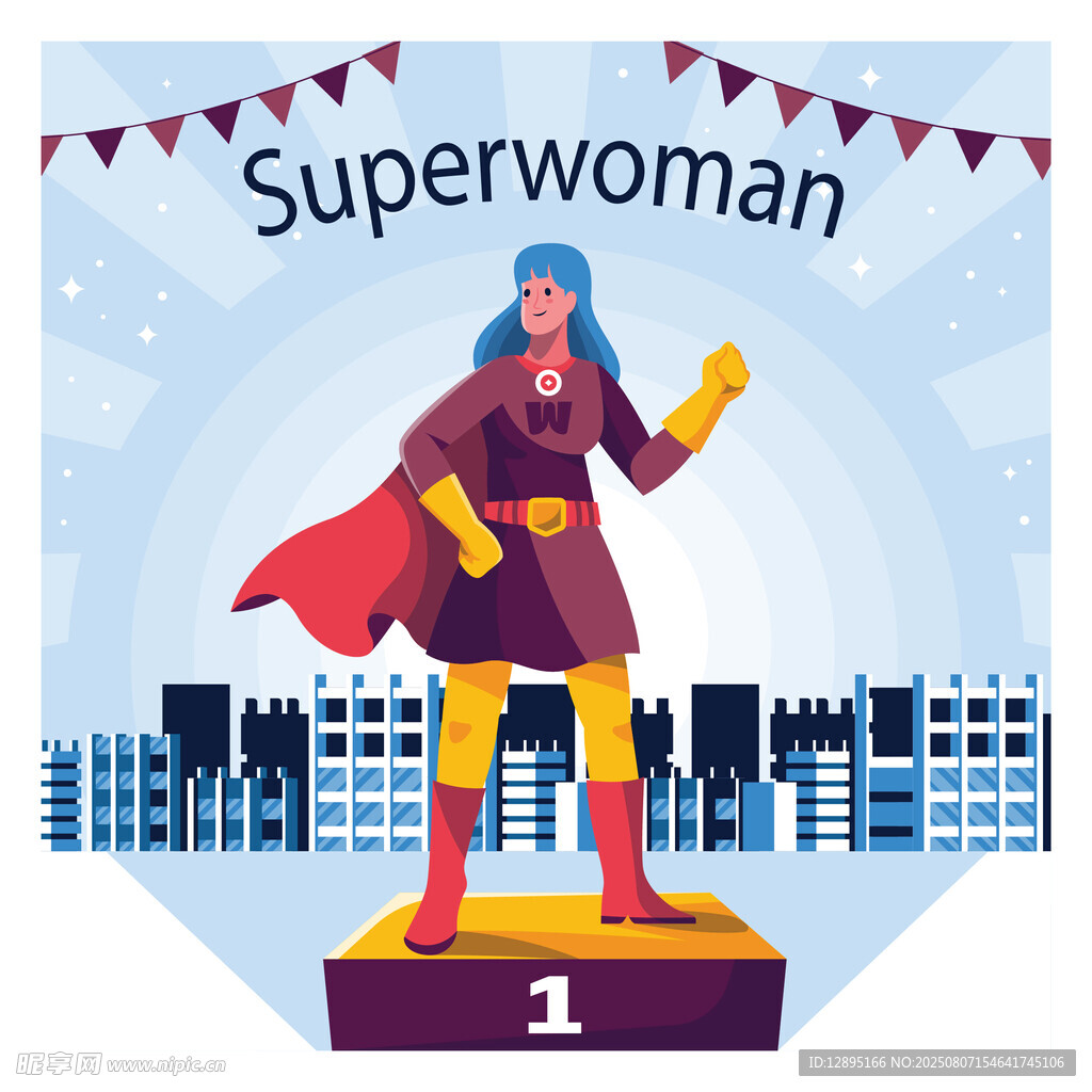 超级女英雄勇夺第一