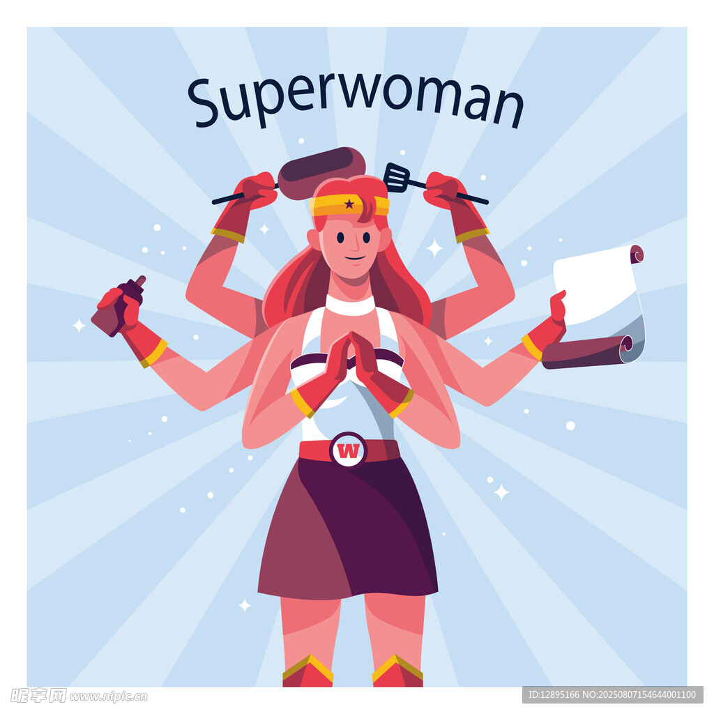 多臂女超人展现超凡能力