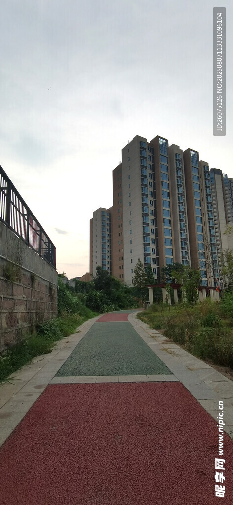 城市中的休闲步道景观