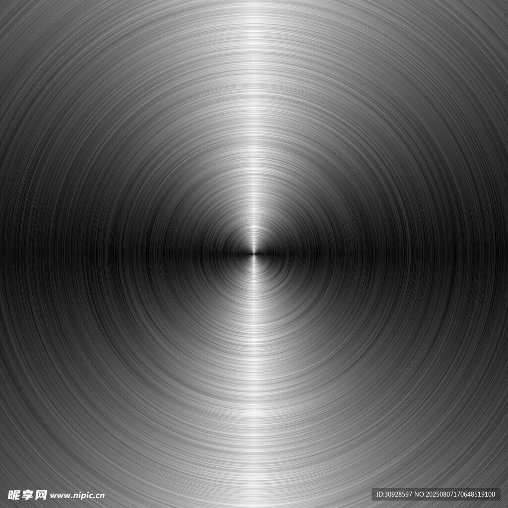 金属质感同心圆纹理背景