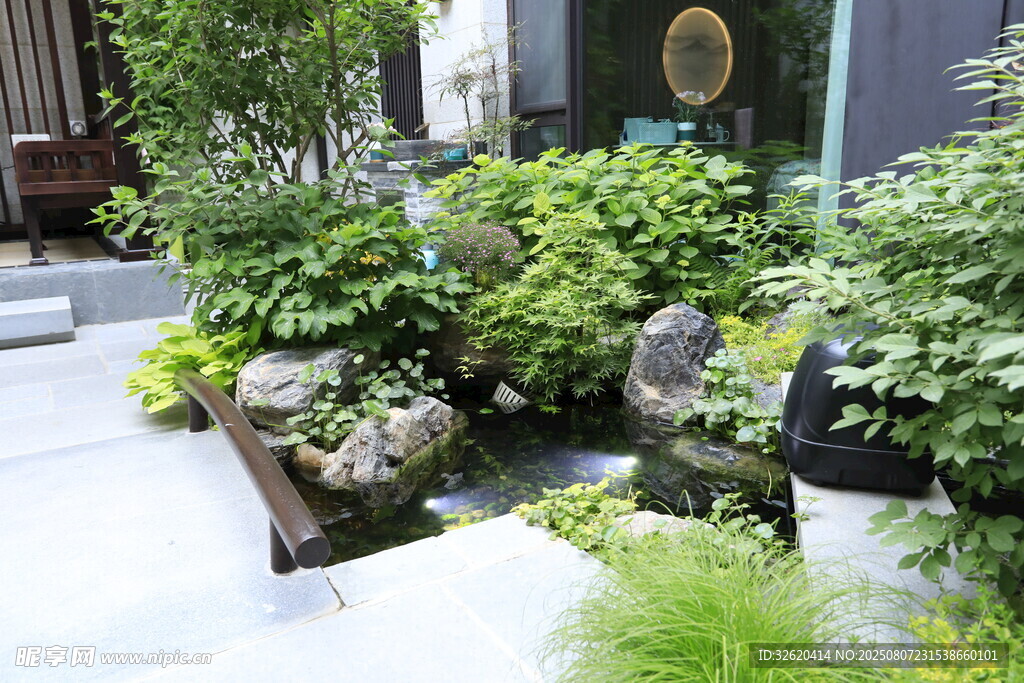 日式庭院绿植景观