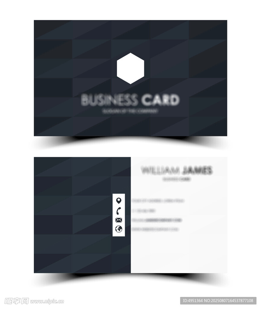 商务名片设计模板