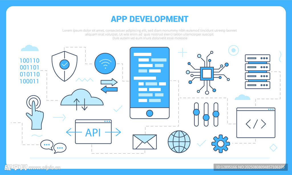 应用开发相关图标集合