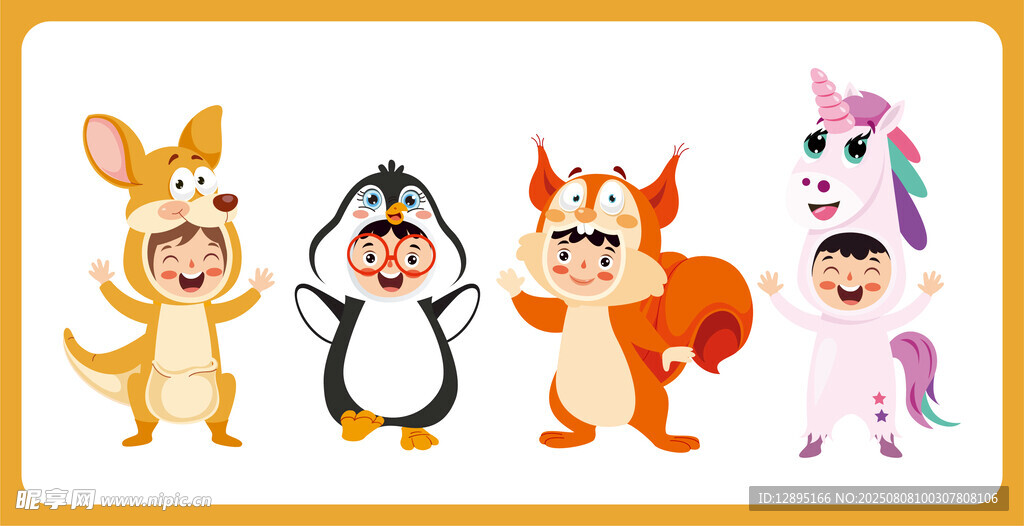 可爱动物卡通形象大集合