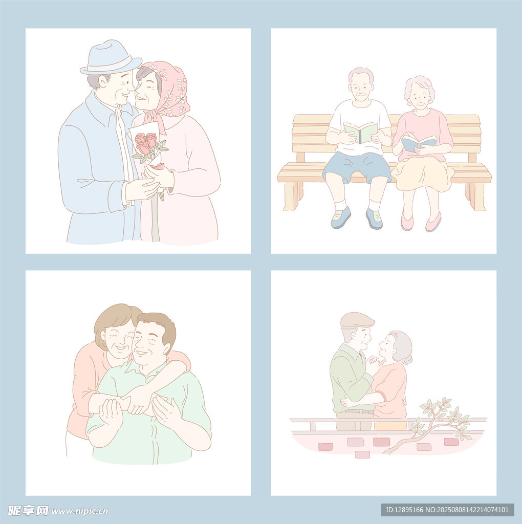 浪漫情侣日常甜蜜瞬间