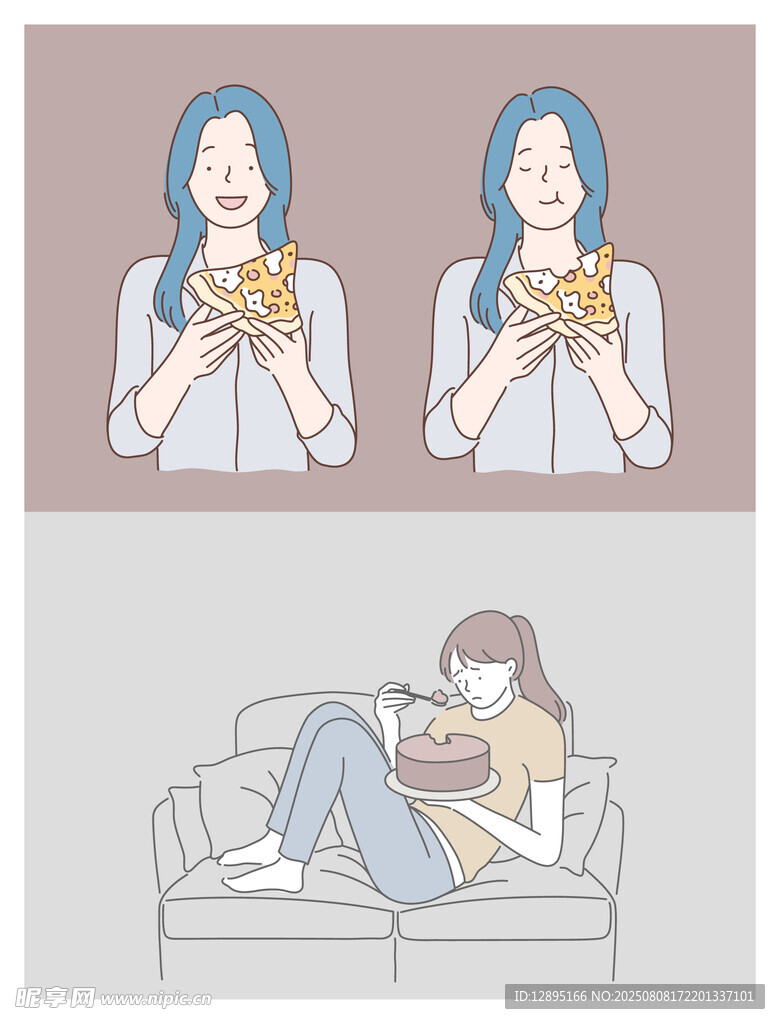 女孩的惬意阅读时光