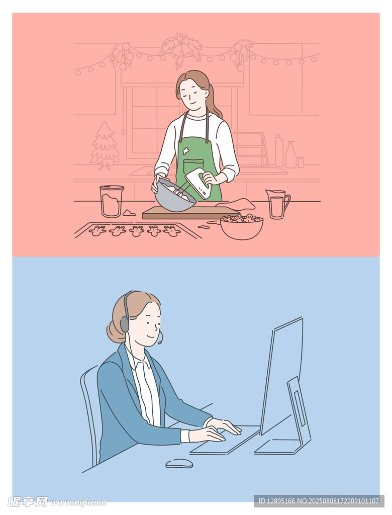 职场女性的不同工作场景