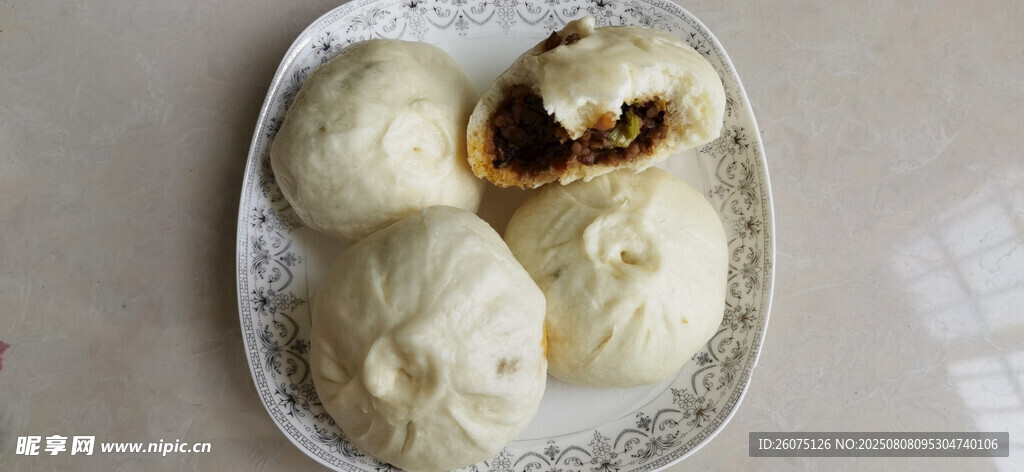 传统中式点心包子