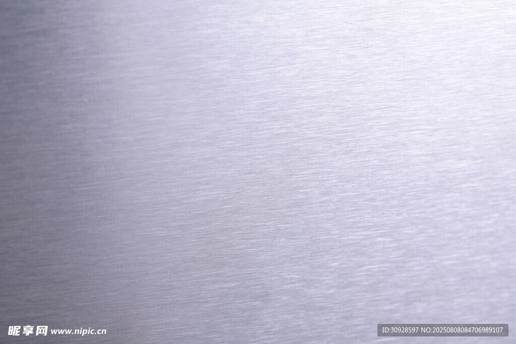 银灰色金属质感表面