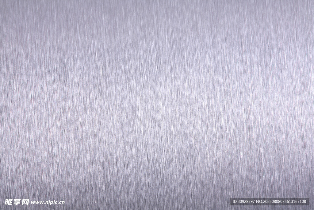 银灰色金属拉丝纹理背景