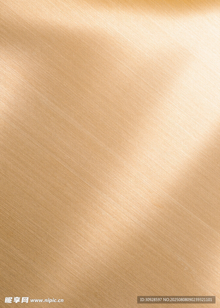 金色丝滑布料纹理展示