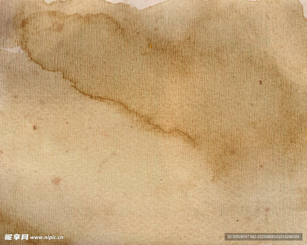 复古泛黄旧纸张纹理