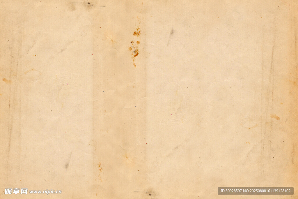 复古泛黄纸张纹理背景