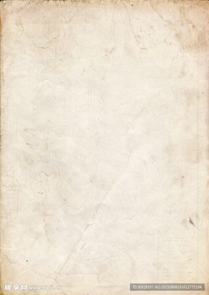 复古泛黄纸张背景图