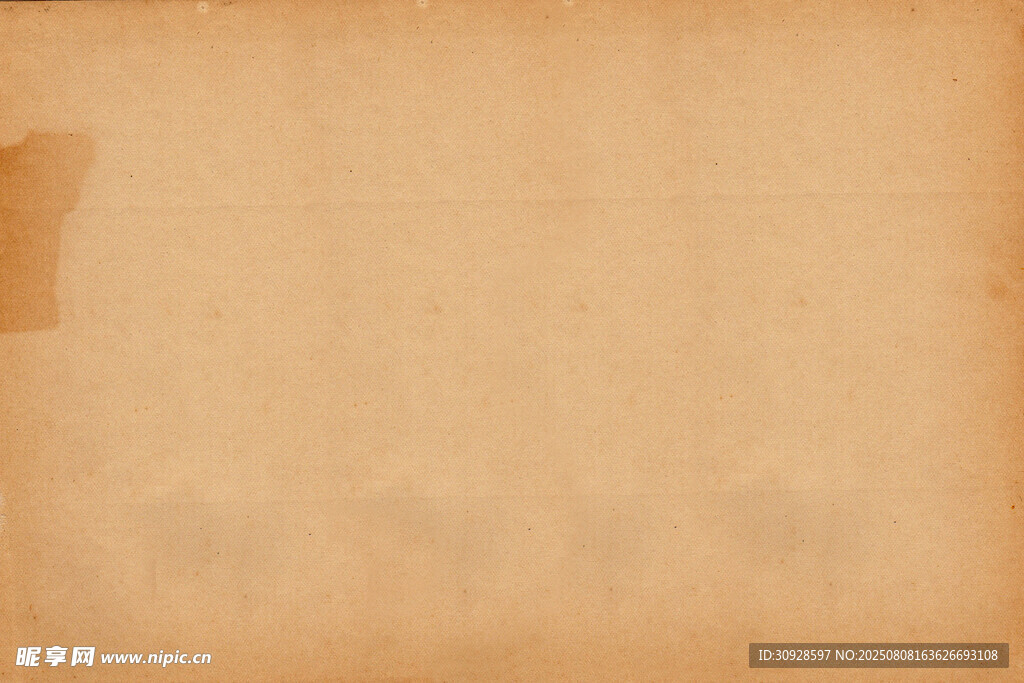 复古泛黄纸张背景图