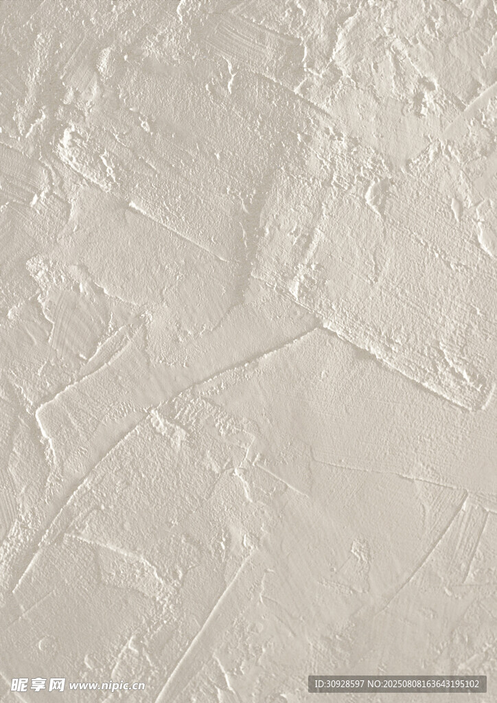 白色纹理墙面特写