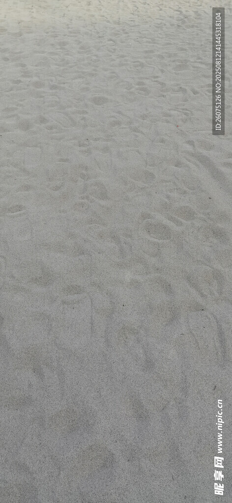 沙滩纹理特写