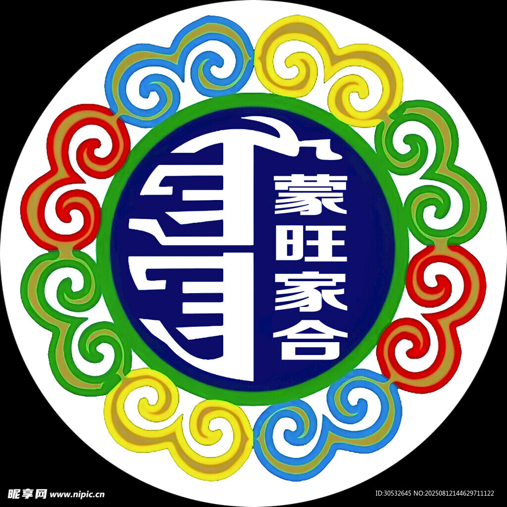 蒙旺家合logo