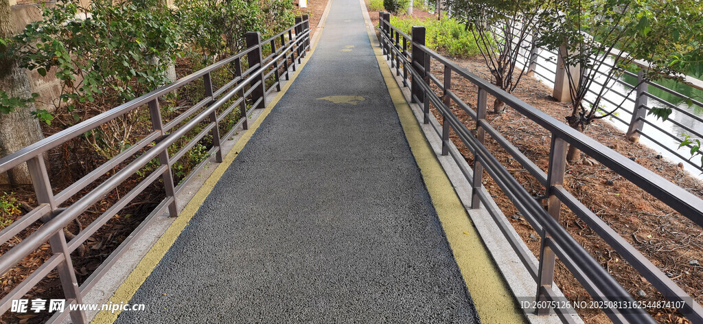 河畔步道风景