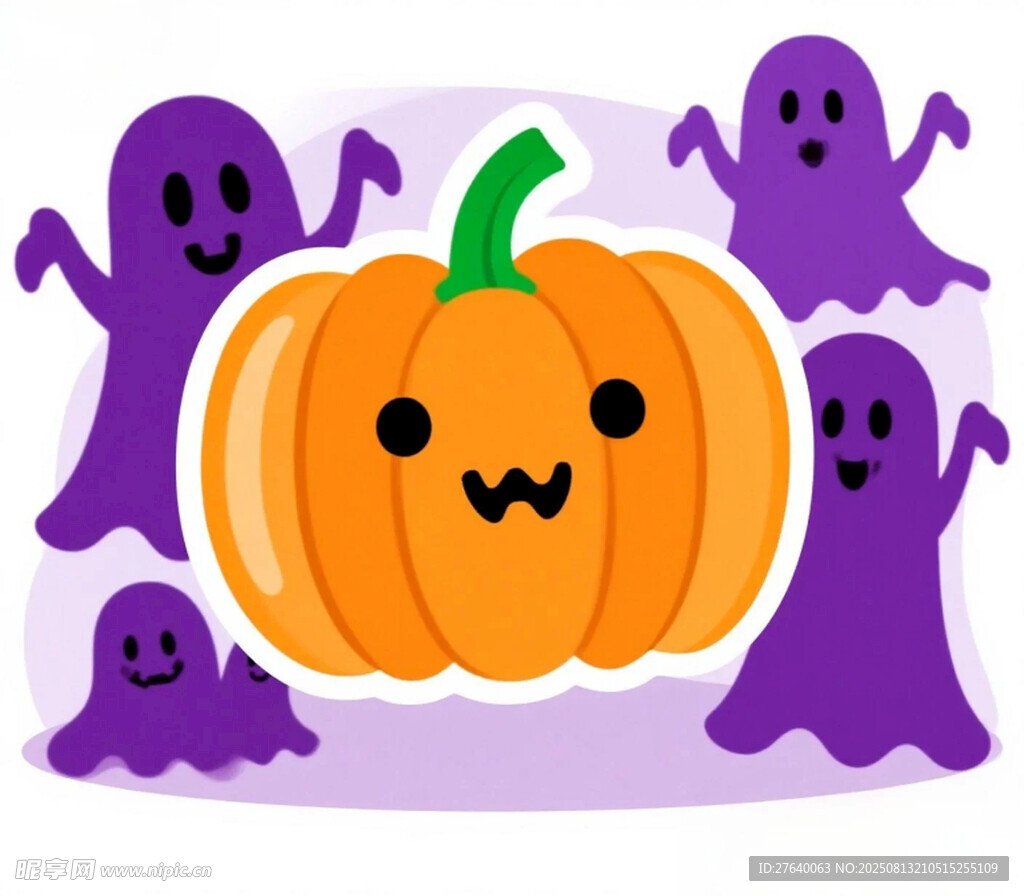 南瓜与幽灵的欢乐组合