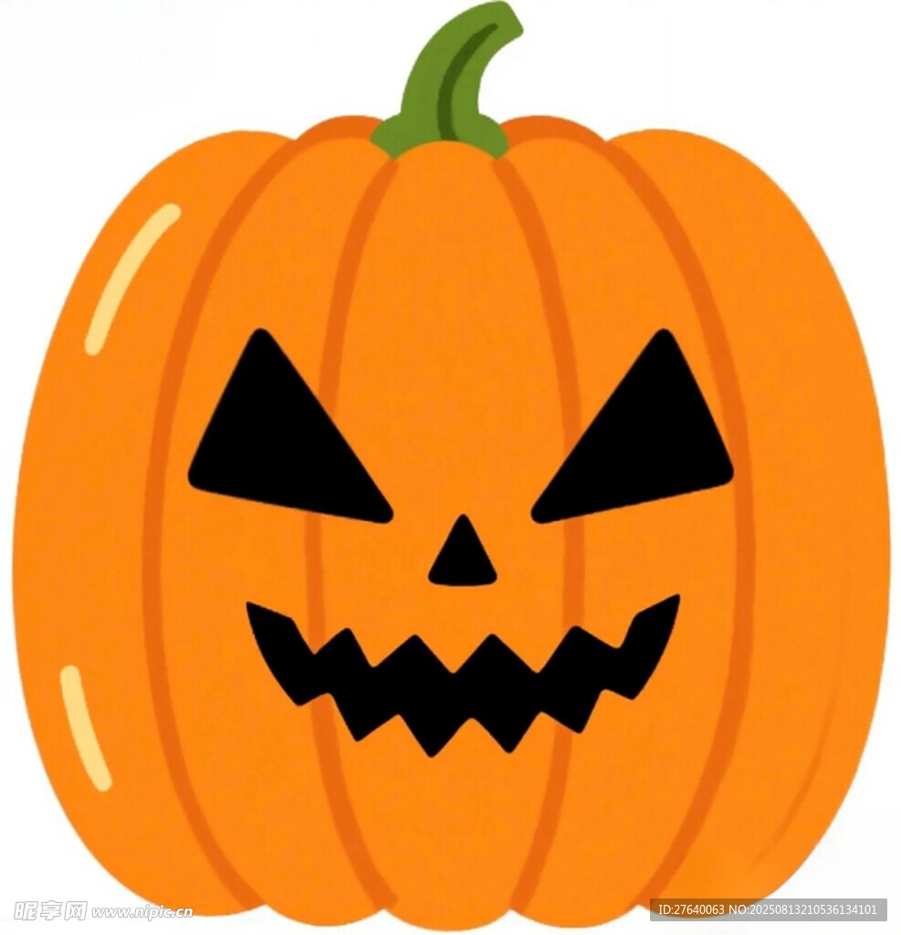 万圣节南瓜灯插画