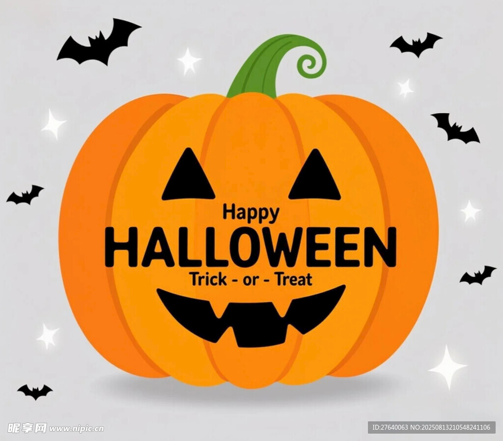 万圣节南瓜灯节日氛围浓