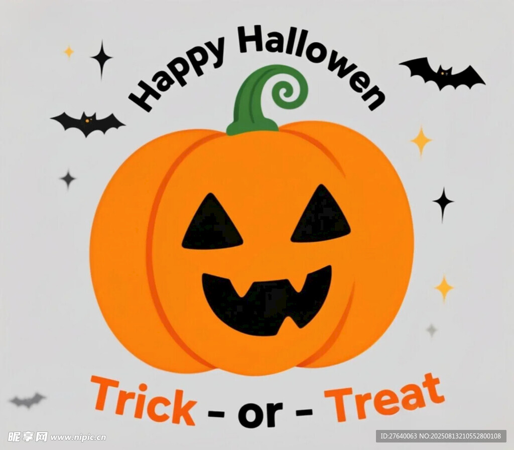 万圣节南瓜插画