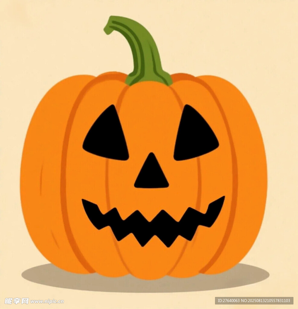 万圣节南瓜灯插画