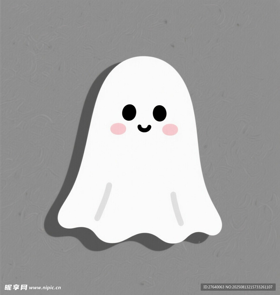 可爱幽灵卡通形象