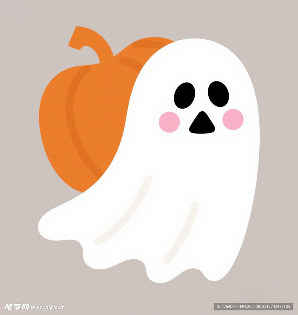 可爱幽灵与南瓜