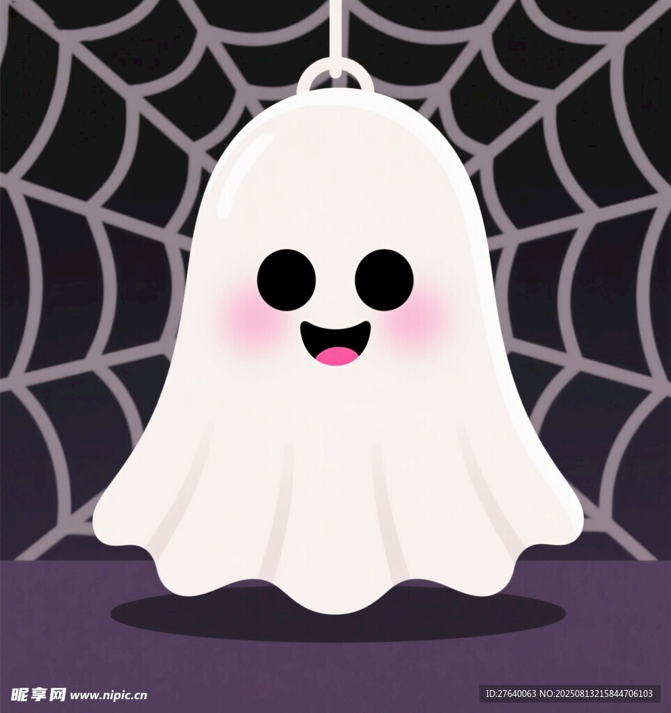 可爱幽灵卡通形象