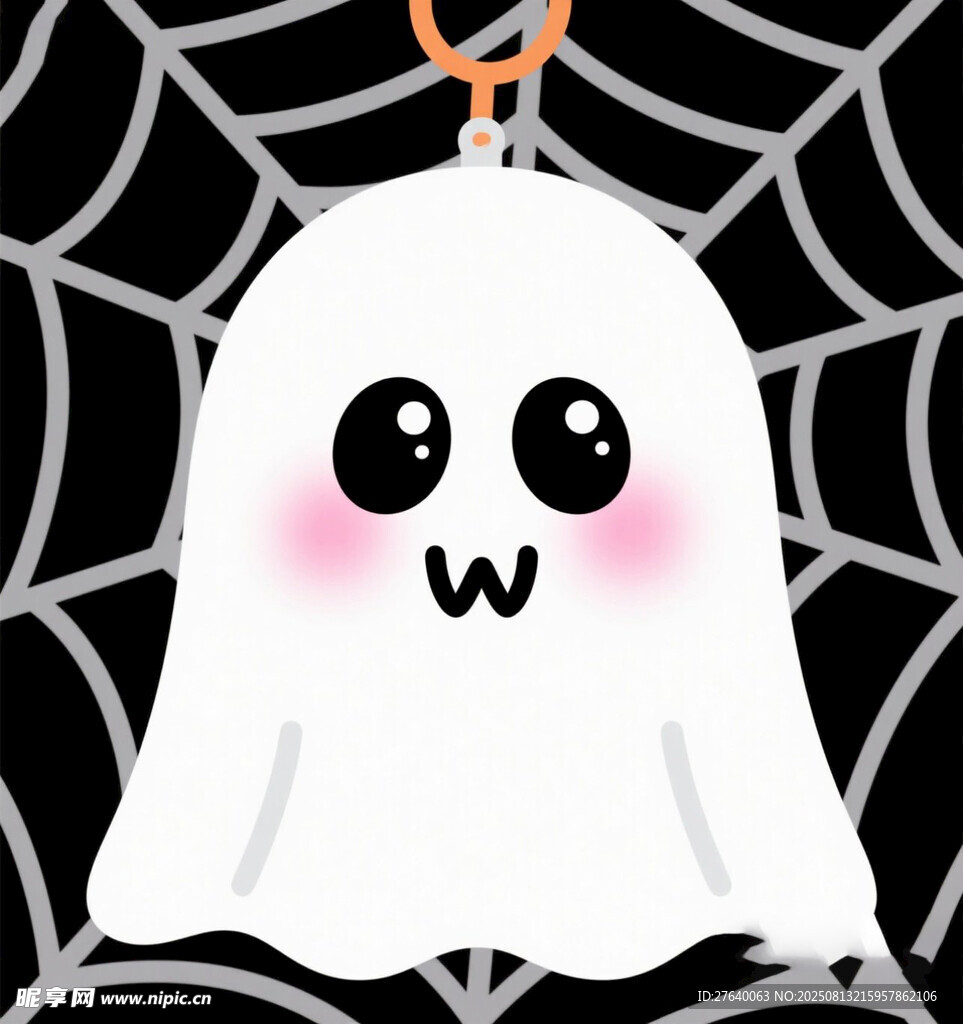 可爱幽灵万圣节挂饰