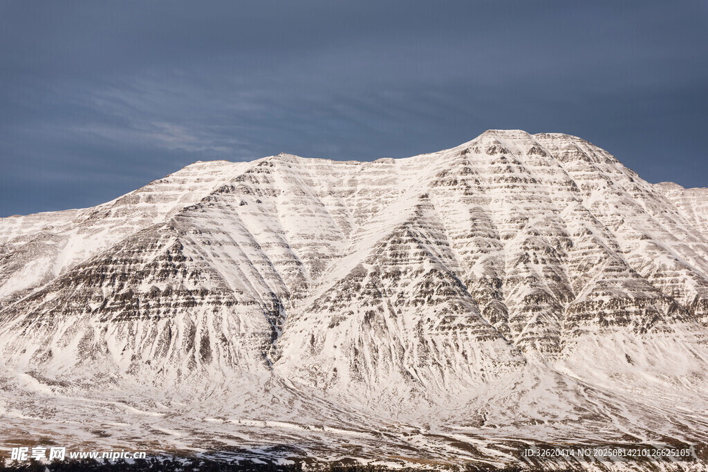 壮丽雪山景色