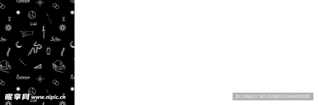 黑色点状图案背景