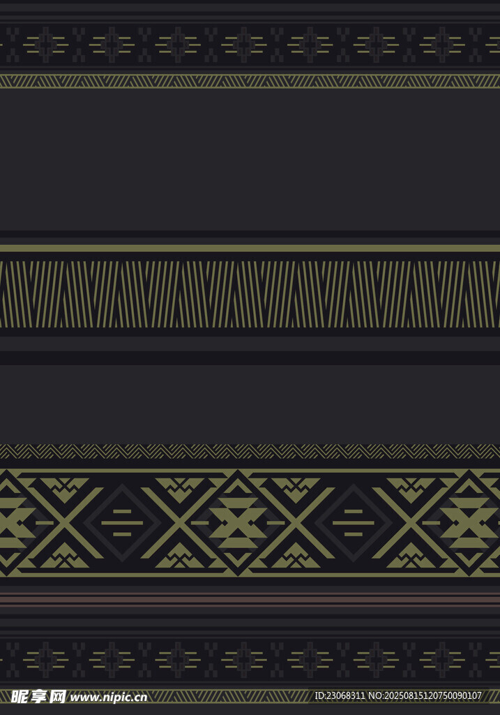 民族风几何图案纹理