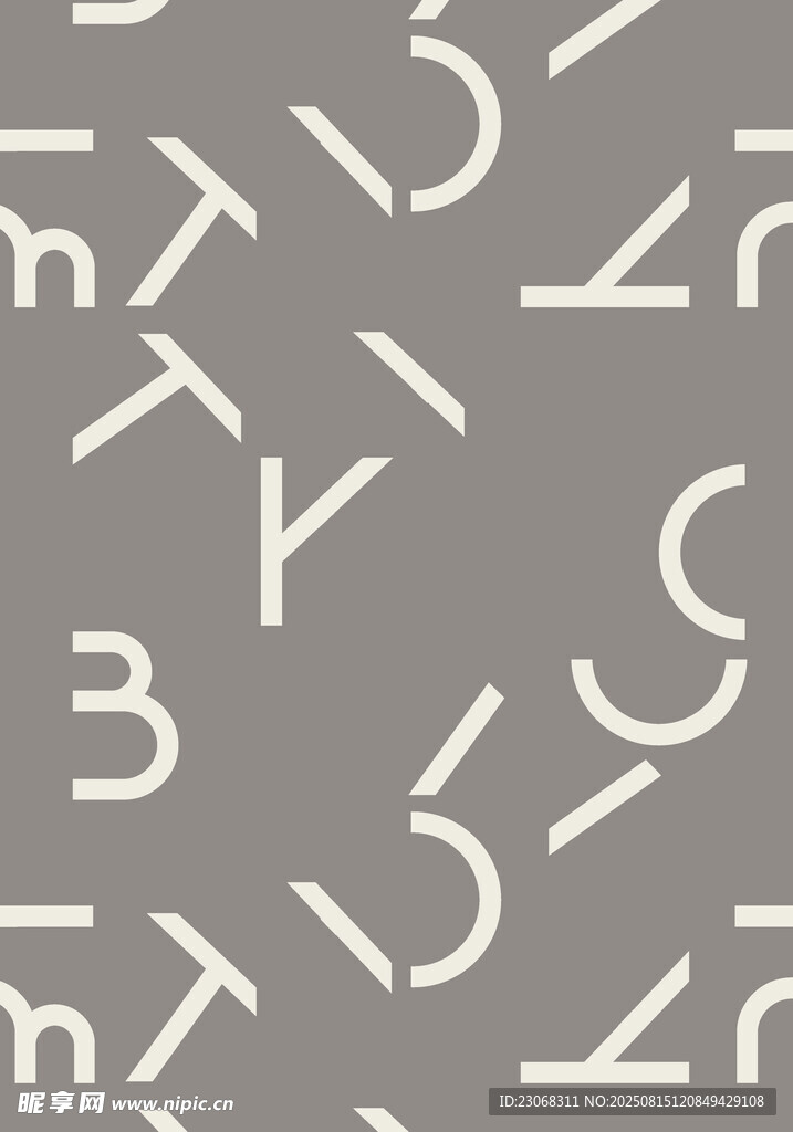 几何线条抽象图案背景