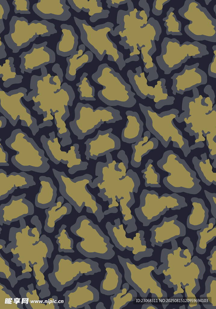 几何抽象花纹图案