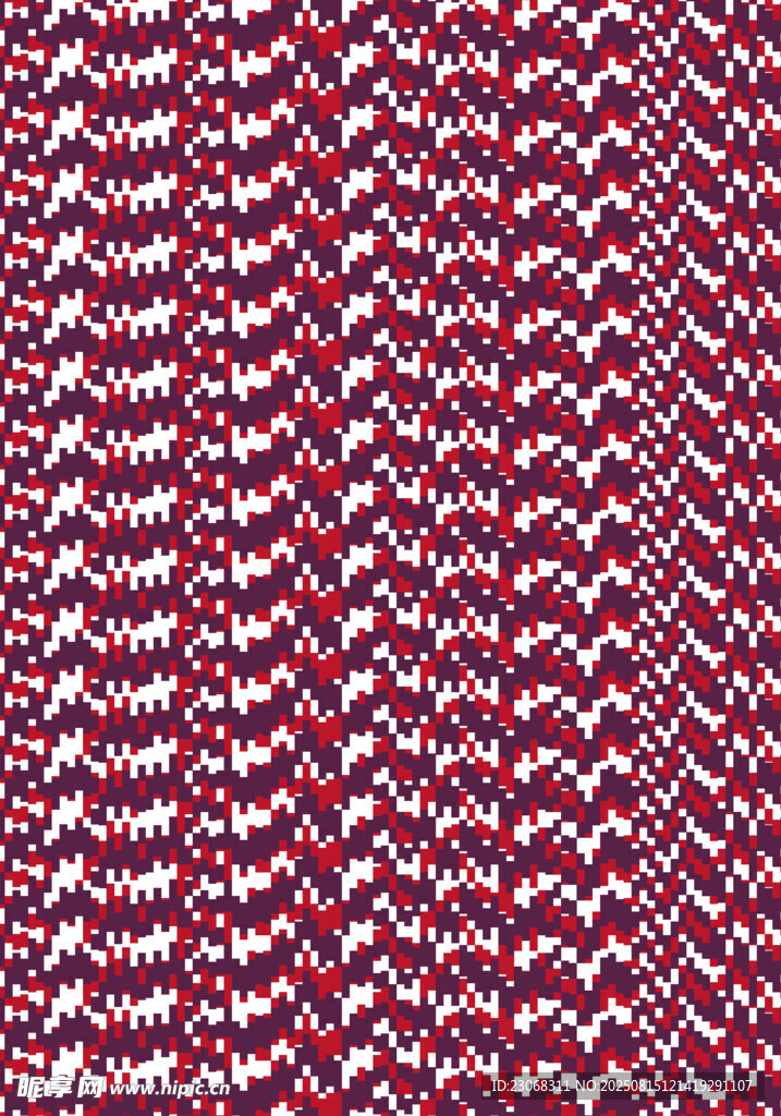 红色编织纹理图案