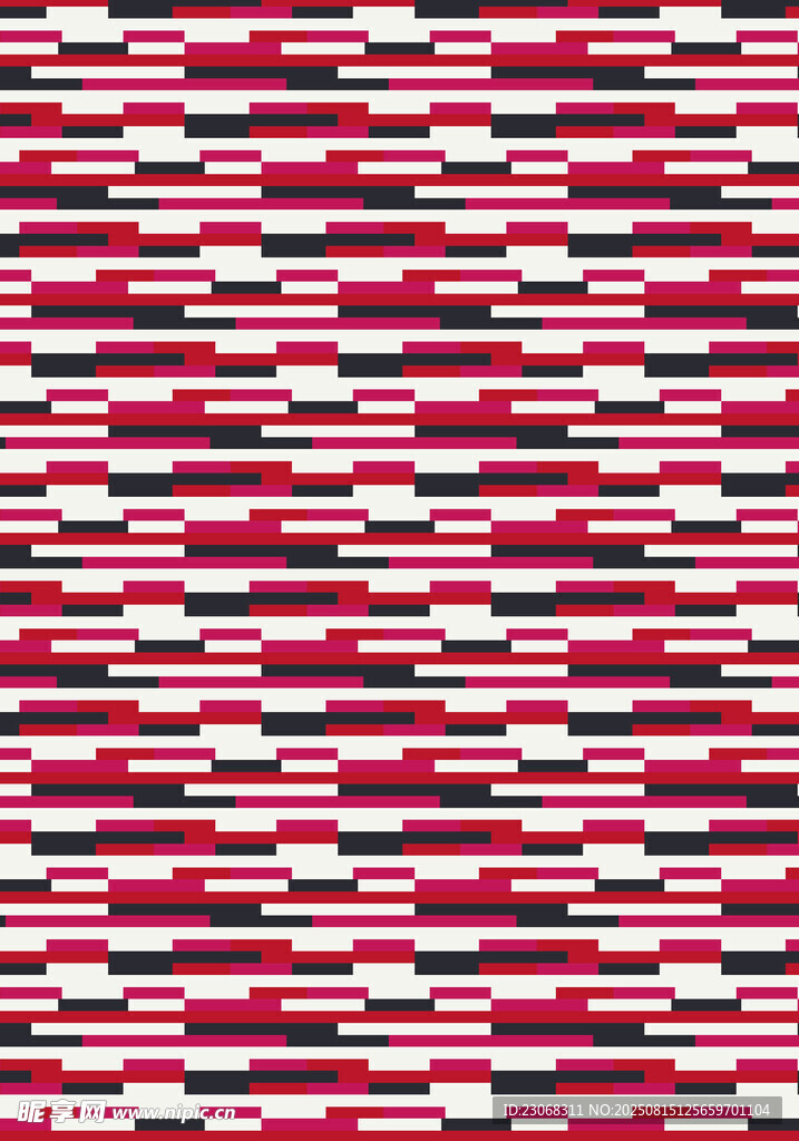 红色条纹几何图案背景