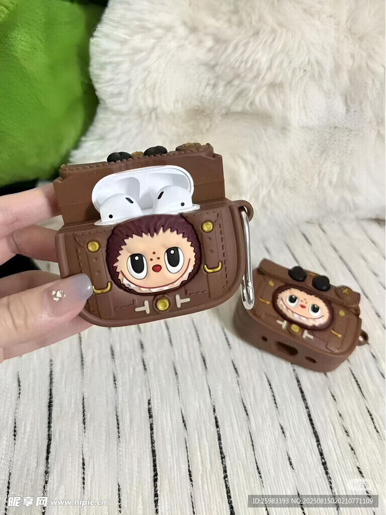 小熊耳机保护套