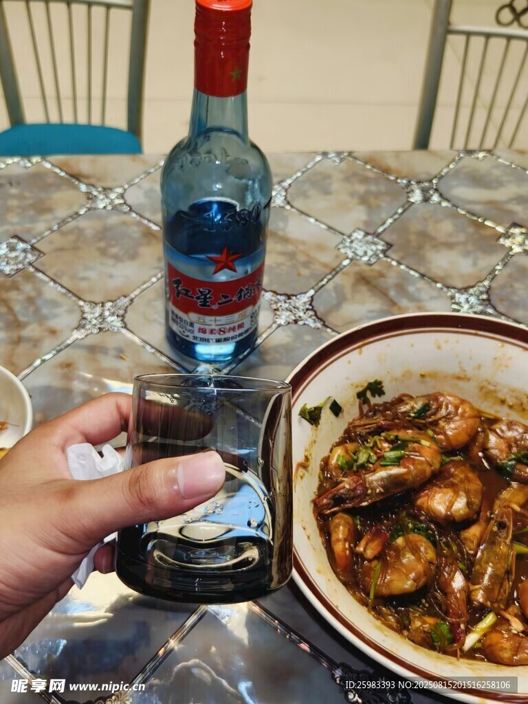 糖醋大虾白酒