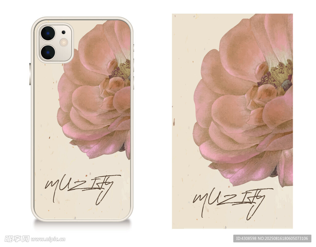 手机壳 花卉图案