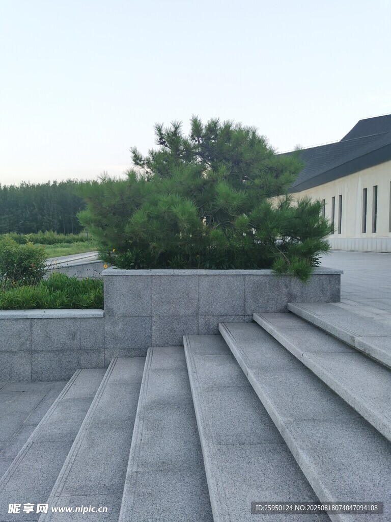 户外阶梯景观