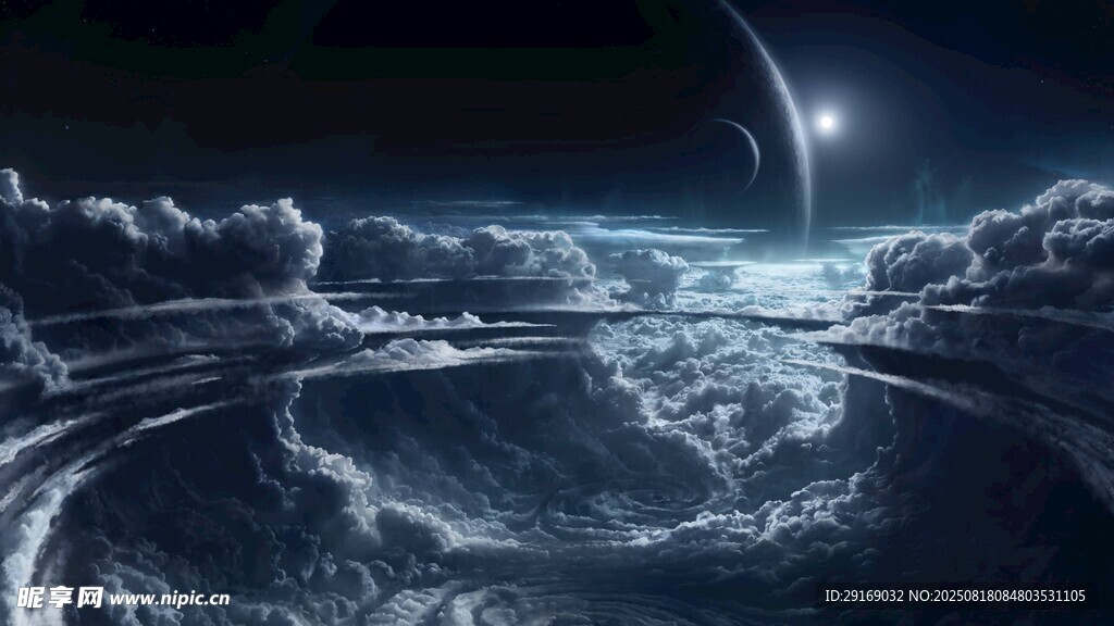 梦幻宇宙中的浩瀚云海