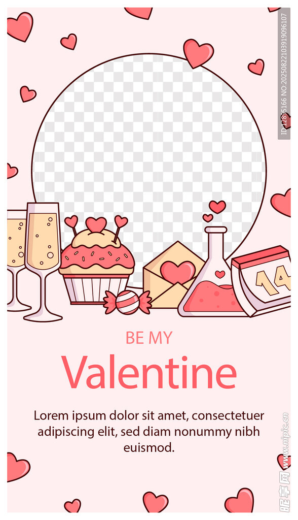 情人节浪漫装饰场景