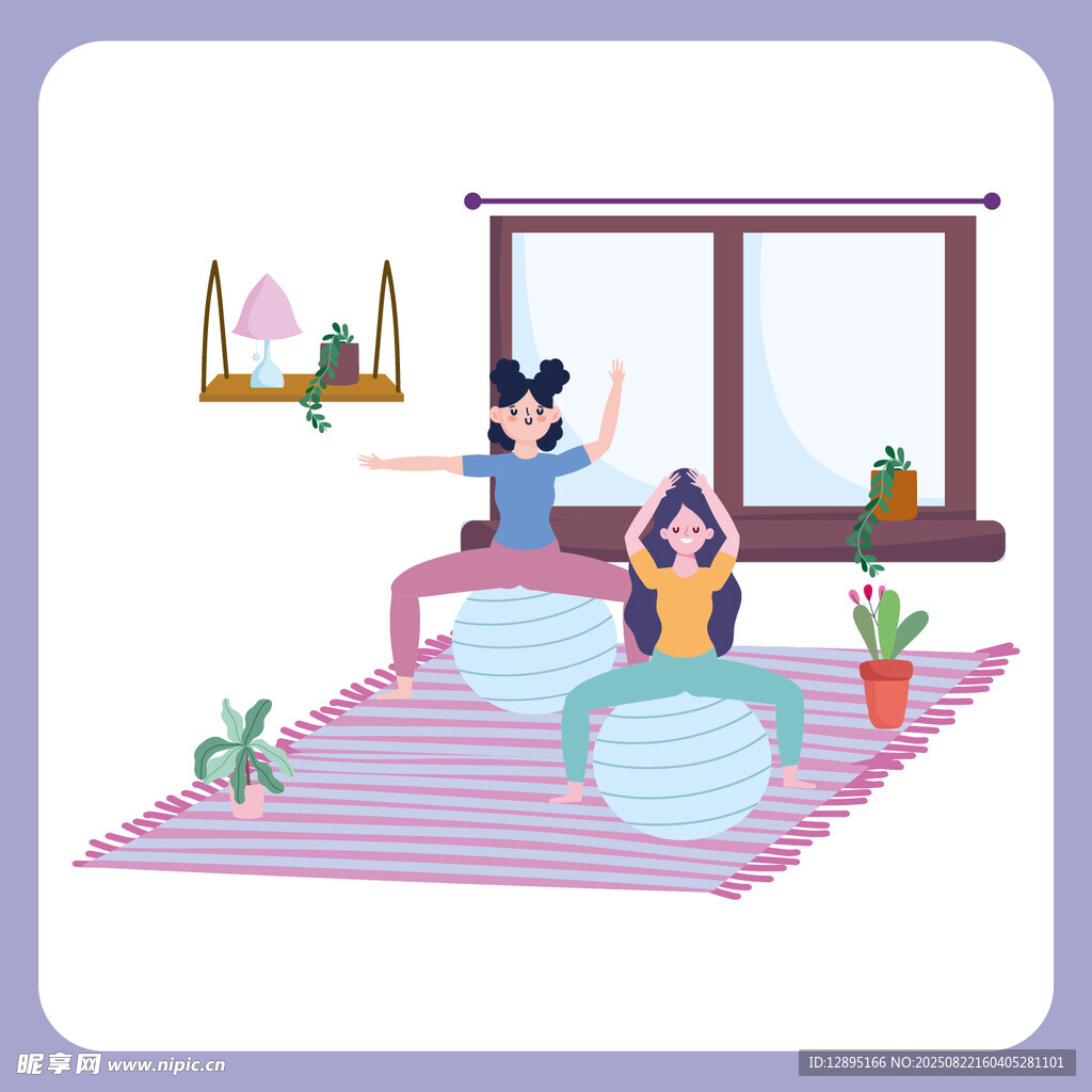 室内亲子瑜伽欢乐时光